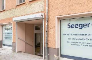 Büro zu mieten in Irenenstraße 20, 10317 Lichtenberg, HOMESK - Großzügige Gewerbefläche für Büro/Ladennutzung im barrierefreien Souterrain