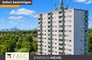Wohnung kaufen in 27580 Bremerhaven, Über den Dächern von Bremerhaven - 3 Zimmer mit traumhaftem Ausblick