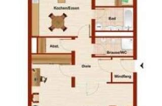Wohnung kaufen in Roseggerstraße, 75365 Calw, Großzügige 3,5 Zimmer Wohnung mit 2 Balkonen, 2 Bädern, Garage in Heumaden