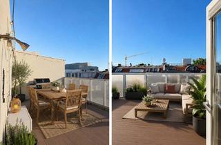 Wohnung mieten in 10627 Charlottenburg, Wohnen über den Dächern von Charlottenburg – komplett renovierte 2-Zimmer-Wohnung mit Dachterrasse