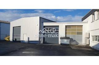 Gewerbeimmobilie mieten in 59823 Arnsberg, gepflegte Lagerhalle mit Anbau