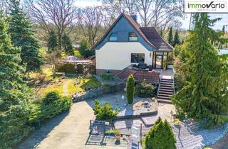 Einfamilienhaus kaufen in Parchener Straße 20a, 39317 Parey, Wohntraum mit XXL-Grundstück: Freistehendes Einfamilienhaus mit Pool, Wintergarten, Sauna und Kamin