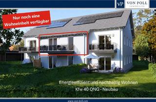 Wohnung kaufen in 93483 Pösing, Pösing - Nachhaltige und energieeffiziente 2-Zimmer Neubauwohnung mit gehobener Ausstattung, Balkon, 2 Carportstellplätzen und PV-Anlage