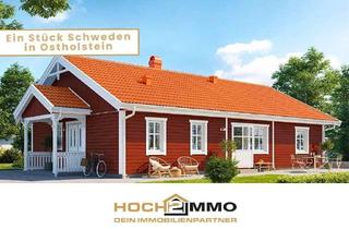 Haus kaufen in 23738 Harmsdorf, Ein Stück Schweden in Ostholstein – hochwertiger Neubau-Bungalow auf Eigenland
