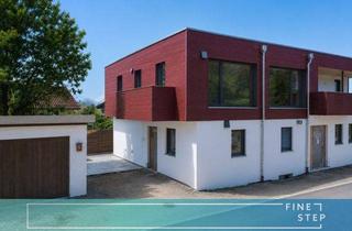 Villa kaufen in 83024 Rosenheim, Stadtvilla mit kleinem Garten - Neubau Massivholzhaus am Waldrand mit 180m² Wohnfläche
