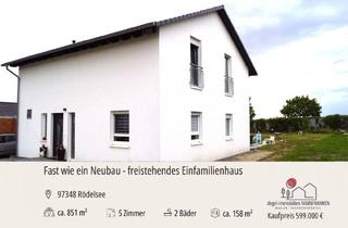 Einfamilienhaus kaufen in 97348 Rödelsee, Rödelsee - Modern wohnen. Ruhig leben. Viel Platz genießen. & A+ Energieeffizienz