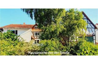 Haus kaufen in 36323 Grebenau, Grebenau - Fachwerkhaus mit Scheune und Bachgrundstück, provisionsfrei