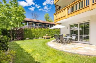 Wohnung kaufen in 83707 Bad Wiessee, Luxuriöse Ferienwohnung mit Garten am Tegernsee - mit Vermietungsservice