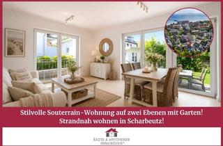 Wohnung kaufen in 23683 Scharbeutz, Stilvolle Souterrain-Wohnung auf zwei Ebenen mit Garten – strandnah wohnen in Scharbeutz