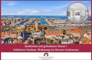 Wohnung kaufen in 27472 Cuxhaven, Stadtleben auf gehobener Ebene!Exklusive Neubau-Wohnung im Herzen Cuxhavens, Garage inklusive