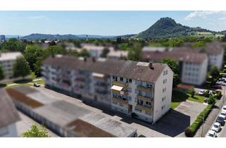 Wohnung kaufen in 78224 Singen, Solide Kapitalanlage oder neues Zuhause: Bezugsfreie 4-Zimmerwohnung mit zwei Balkonen und Garage