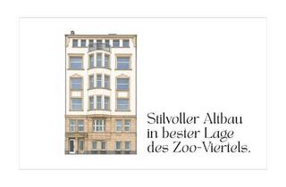 Wohnung kaufen in 40239 Düsseltal, Traumhafter Altbau im herrlichen Zoo-Viertel - Stuck, hohe Decken, Parkett!
