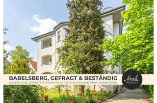 Wohnung kaufen in 14482 Babelsberg Süd, Altbaucharme in Babelsberg – großzügige 3-Zimmer-Wohnung nahe S-Bahnhof und Campus Griebnitzsee