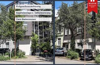 Wohnung kaufen in 45130 Rüttenscheid, Erdgeschosswohnung in Rüttenscheid || Altbaucharme || Balkon