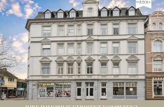 Wohnung kaufen in 26382 Innenstadt, Wilhelmshaven: Historischer Altbau trifft modernes Wohnen – 2-Zimmer-Wohnung mit Balkon in Citylage!