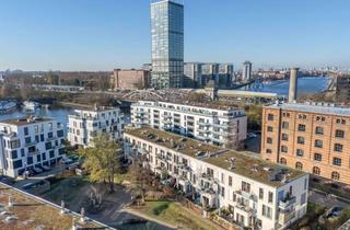 Wohnung kaufen in Dora-Benjamin-Park 22, 10245 Friedrichshain, Leben am Wasser: Exklusive 3-Zimmer-Wohnung mit zwei Balkonen auf der Halbinsel