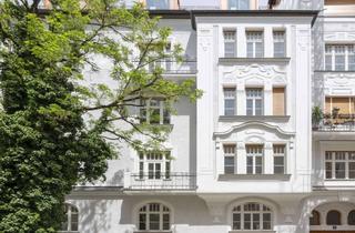 Wohnung kaufen in 80803 Schwabing-West, Erstbezug! Großzügige Altbauwohnung mit historischem Charme und modernem Wohnkomfort
