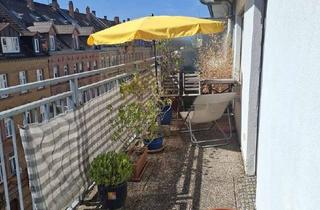 Wohnung mieten in Georg-Friedrich-Str., 76131 Oststadt, Schöne 3-Zimmer-Wohnung mit Dachterrasse und Balkon in der Karlsruher Oststadt