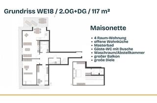 Wohnung mieten in Poststraße, 08451 Crimmitschau, +++sanierte Maisonette 4-Zimmer-Wohnung (WE18)/ Balkon/ Aufzug+++