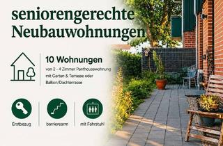 Penthouse mieten in Segeberger Str. 57, 24539 Gadeland, Erstbezug Neubau: Penthouse, 4 Zimmer Wohnung 112 m² Dachterrasse Einbauküche in Neumünster Gadeland