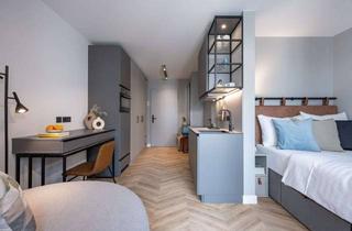 Wohnung mieten in Kreutziger Straße 14, 10247 Friedrichshain, Möbliertes Design-Studio mit Balkon in lebendiger Umgebung | ab sofort verfügbar!