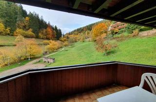 Wohnung mieten in Hintere Talstraße 24, 75385 Bad Teinach-Zavelstein, Gepflegte DG-Wohnung mit einem Zimmer sowie Balkon und EBK in Calw (Kreis)
