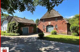Haus kaufen in 27612 Loxstedt, Reetdach-Schatz direkt am Weserdeich von Dedesdorf-Eidewarden