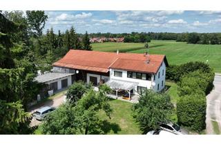 Einfamilienhaus kaufen in 85452 Moosinning, Eichenried b. München: großes Anwesen mit 200qm Einfamilienhaus + Teich + Nebengebäuden