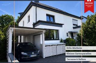 Doppelhaushälfte kaufen in 51109 Merheim, Teilsanierte Doppelhaushälfte || Modernes Wohnkonzept || Kamin