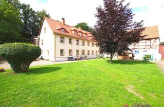 Mehrfamilienhaus kaufen in 01723 Wilsdruff, Charakterstarkes Mehrfamilienhaus mit Fachwerkhaus, Scheune und großem Hof in Mohorn