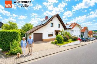 Haus kaufen in 63654 Büdingen, Volltreffer! 1-FH mit Nähe zu Feld, Stadt und Edeka! Solar, Kamin, 2 Bäder, ELW, Garage und Garten!