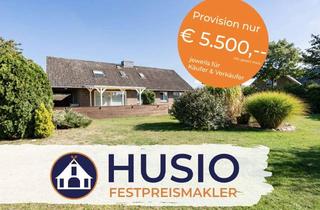 Haus kaufen in 21483 Krüzen, Ein- bis Zweifamilienhaus mit überdachter Terrasse, Loggia und großem Grundstück in ruhiger Wohnlage