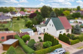Doppelhaushälfte kaufen in 17109 Demmin, Gepflegte Doppelhaushälfte mit Garten, Garage und Carportstellplatz inkl. Schuppen in Demmin