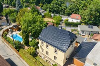 Einfamilienhaus kaufen in 01591 Riesa, Ein Grundstück zum Träumen & Verlieben! Einfamilienhaus mit Pool in Riesa