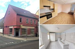 Anlageobjekt in 06679 Hohenmölsen, San. Wohn-/Geschäftshaus, Gastro im EG, 4-R-WE im OG, Garage, Lager, ca. 7,27 % Rendite