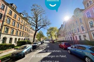 Wohnung kaufen in 09116 Chemnitz, Eigentumswohnung • drei Wohnungen in einem Haus • mit Balkon • vermietet • Kapitalanlage • Chemnitz