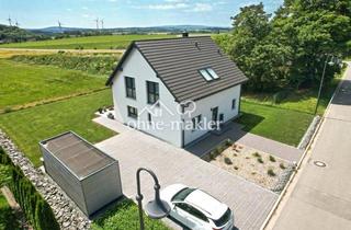 Einfamilienhaus kaufen in 95185 Gattendorf, Freiraum, Panoramablick & top angebunden: Neuwertiges Niedrigenergie-Einfamilienhaus bei Hof