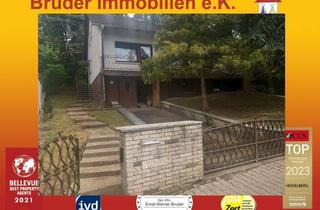 Haus kaufen in 69234 Dielheim, Dielheim: freisthds. EFH Hanglage, OASE der Ruhe mit Baumbestand, sanierungsbed., frei, keine K-Prov