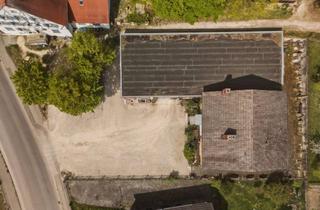 Gewerbeimmobilie kaufen in 89129 Langenau, Gewerbehalle mit Zweifamilienhaus in zentraler Lage