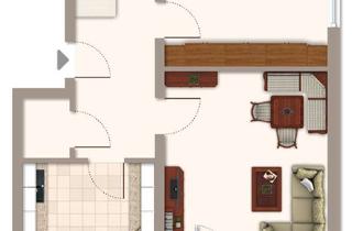 Anlageobjekt in 75447 Sternenfels, Solide Kapitalanlage - Teilmöblierte 2-Zimmer-Wohnung mit Balkon und Garage in Sternenfels