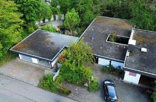 Gewerbeimmobilie kaufen in 72135 Dettenhausen, Wohn- und Bürogebäude im Bungalowstil mit Montagehalle und Doppelgarage - auf Erbbaugrundstück