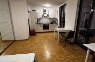 Immobilie mieten in Ludwig-Erhard-Allee 32, 76131 Oststadt, neuwertige möblierte 1-Zimmerwohnung für 1 Person mit Stellplatz in der Karlsruher Südstadt