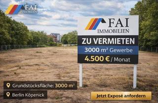 Lager mieten in 12559 Müggelheim, große Freifläche für Lager, Logistik, Handwerk oder als Betriebsfläche