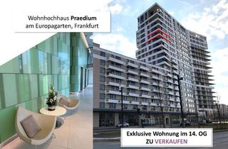 Wohnung kaufen in Europa-Allee 103, 60486 Gallus, Wohnhochhaus Praedium am Europagarten ***Exklusive Wohnung im 14. OG zu verkaufen