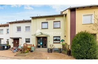 Haus kaufen in 30926 Seelze, Gepflegtes Reihenmittelhaus mit 6 Zimmern, Vollkeller, Garage, Loggia und Traumgarten