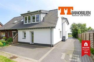 Doppelhaushälfte kaufen in 26452 Sande, TT: Wohnen mit Weitblick – exklusive, modernisierte Doppelhaushälfte in traumhafter Naturlage!
