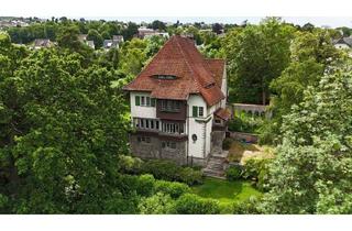 Villa kaufen in 32602 Vlotho, Denkmalgeschützte Fabrikantenvilla an der Weser – Parkgrundstück mit drei zusätzlichen Bauplätzen