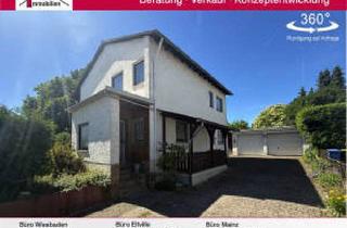 Einfamilienhaus kaufen in 65375 Oestrich-Winkel, Freistehendes Einfamilienhaus mit schönem Garten in begehrter Feldrandlage von Oestrich-Winkel