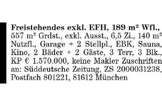 Einfamilienhaus kaufen in 85649 Brunnthal, Freistehendes EFH, 189 m² Wfl.,