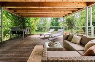 Wohnung kaufen in 86949 Windach, Familienparadies mit 150 m² Wohnfläche und eigenem Naturgarten – Teich, Gewächshaus & Obstgarten in Windach-Schöffelding